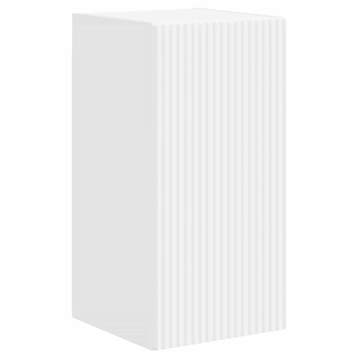 Set comodă TV Pe perete 4 pcs Alb Lemn compozit - WALTI WALTI