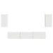 Set comodă TV Pe perete 3 pcs Alb Lemn compozit - WALTI WALTI