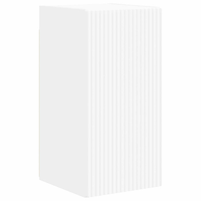 Set comodă TV Pe perete 5 pcs Alb Lemn compozit - WALTI WALTI