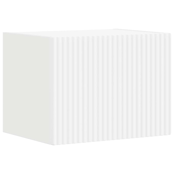 Set comodă TV Pe perete 5 pcs Alb Lemn compozit - WALTI WALTI