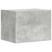 Set comodă TV Pe perete 5 pcs Gri din beton Lemn compozit - WALTI WALTI