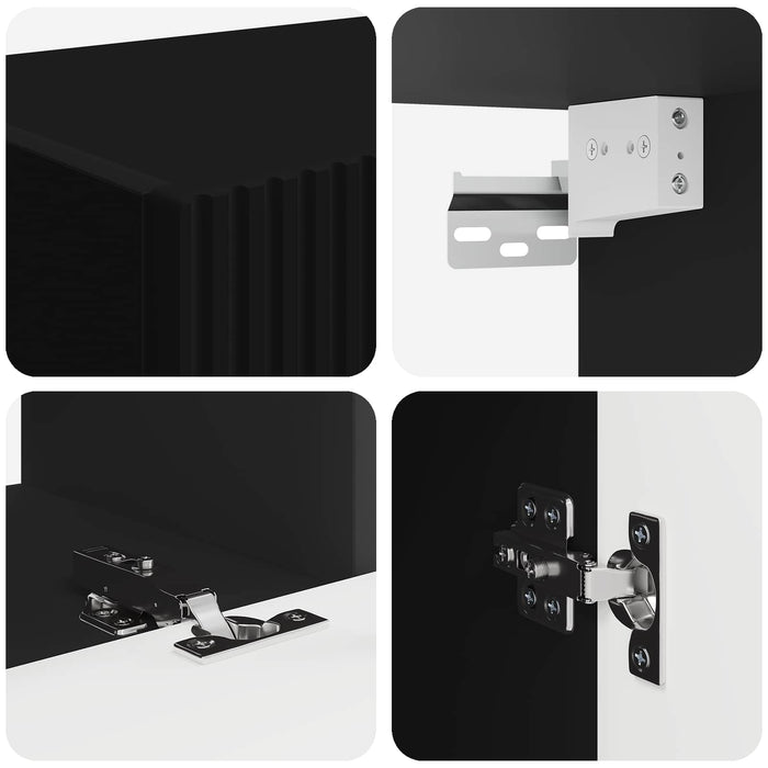 3 pcs Negru - WALTI WALTI