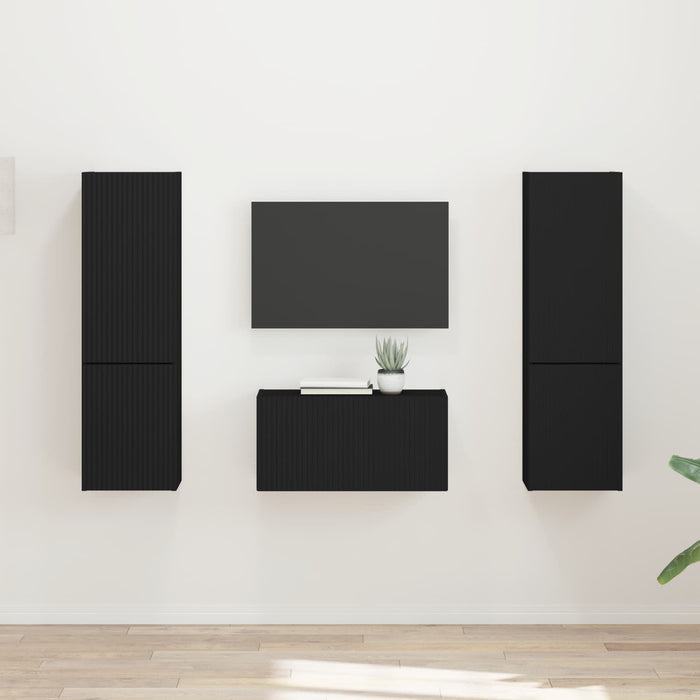 3 pcs Negru - WALTI WALTI