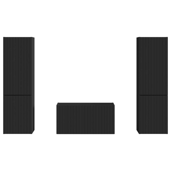 3 pcs Negru - WALTI WALTI