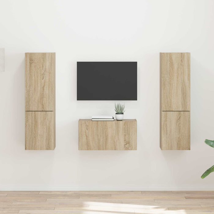 3 pcs Stejar Sonoma - WALTI WALTI
