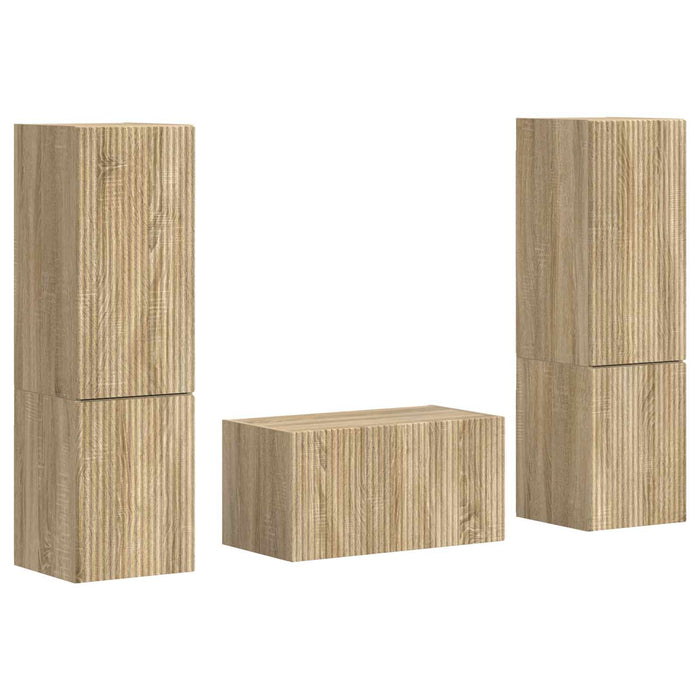 3 pcs Stejar Sonoma - WALTI WALTI