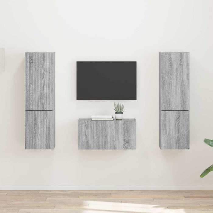 3 pcs Gri Sonoma - WALTI WALTI