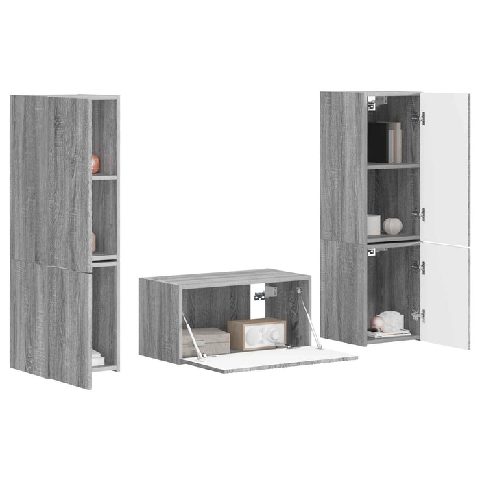 3 pcs Gri Sonoma - WALTI WALTI
