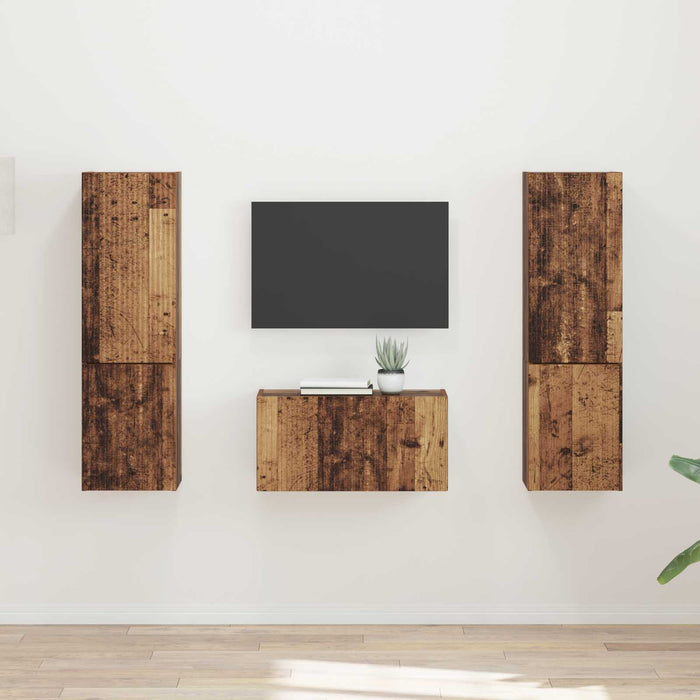 3 pcs Lemn Vechi - WALTI WALTI