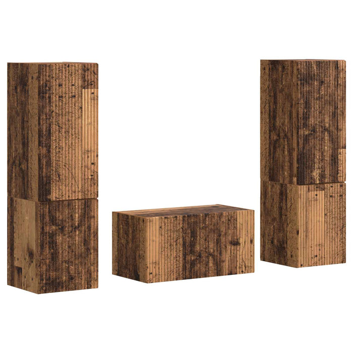 3 pcs Lemn Vechi - WALTI WALTI