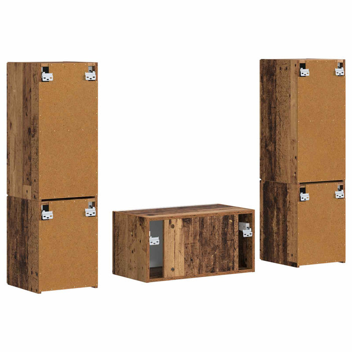 3 pcs Lemn Vechi - WALTI WALTI