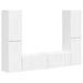 Set comodă TV 6 pcs Alb Lemn compozit - WALTI WALTI