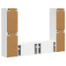Set comodă TV 6 pcs Alb Lemn compozit - WALTI WALTI