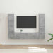 Set comodă TV 6 pcs Gri din beton Lemn compozit - WALTI WALTI