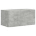 Set comodă TV 6 pcs Gri din beton Lemn compozit - WALTI WALTI