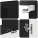 4 pcs Negru - WALTI WALTI