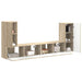 4 pcs Stejar Sonoma - WALTI WALTI