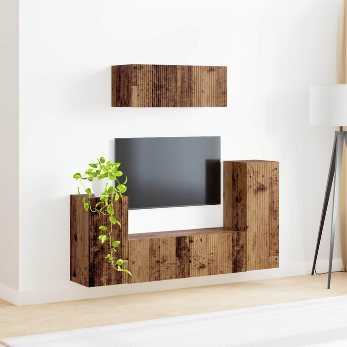 4 pcs Lemn Vechi - WALTI WALTI