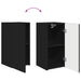 Set comodă TV 8 pcs Negru Lemn compozit - WALTI WALTI
