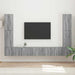 Set comodă TV 8 pcs Gri Sonoma Lemn compozit - WALTI WALTI