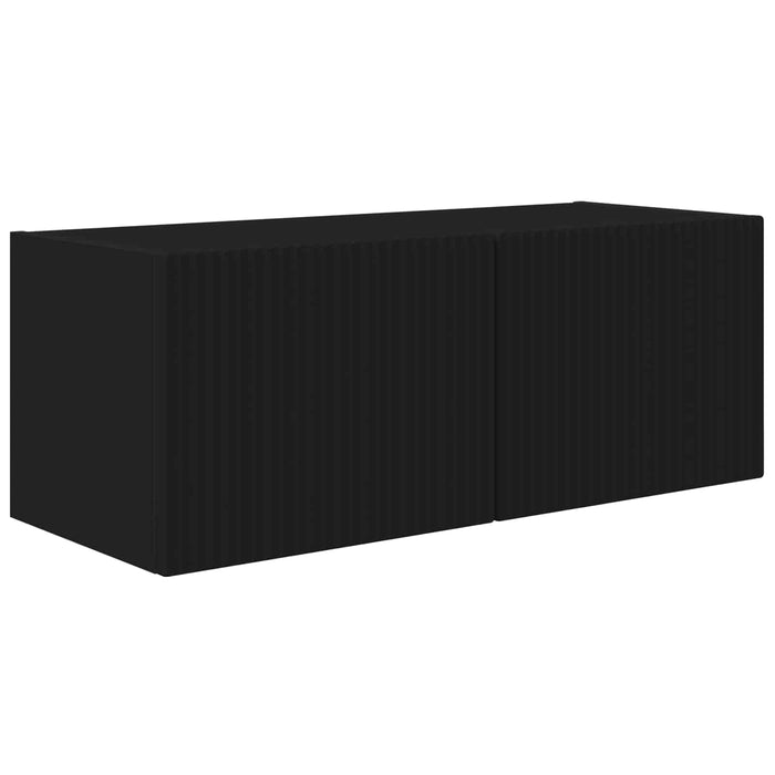 Cabinet TV 8 buc. Negru WALTI