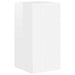 Cabinet TV 8 pcs Alb lucios - WALTI WALTI
