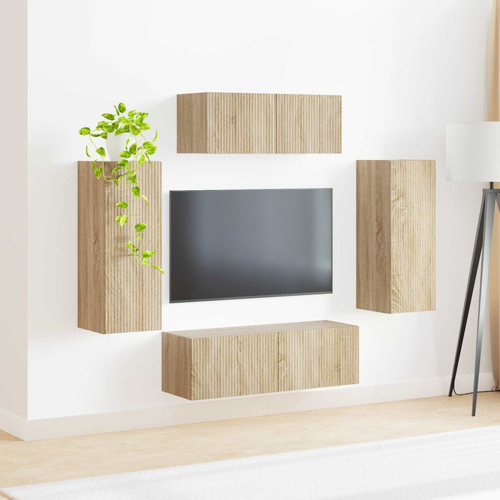 3 pcs Stejar Sonoma - WALTI WALTI
