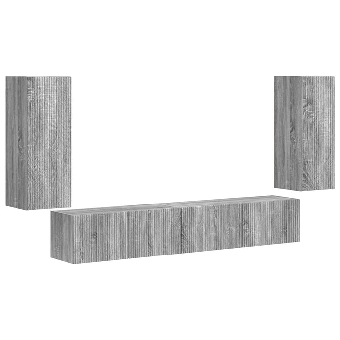 3 pcs Gri Sonoma - WALTI WALTI