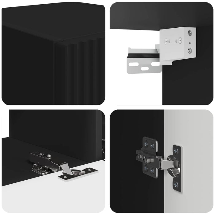 3 pcs Negru - WALTI WALTI