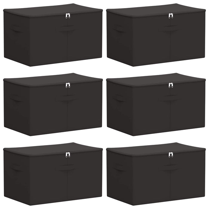 Cutie de depozitare 6 pcs Antracit 55 x 35 x 32 cm WALTI