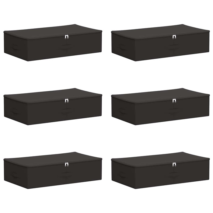 Cutie de depozitare 6 pcs Antracit 70 x 40 x 18 cm - WALTI WALTI