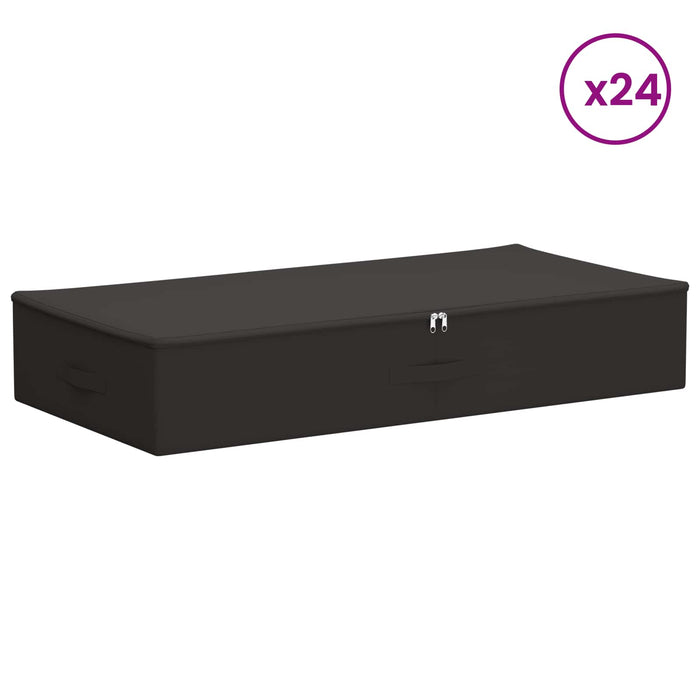Cutie de depozitare 24 pcs Antracit 100 x 50 x 18 cm WALTI
