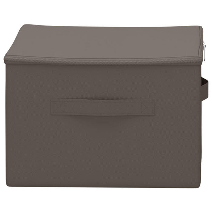 Cutie de depozitare 24 pcs Gri 50 x 30 x 25 cm WALTI