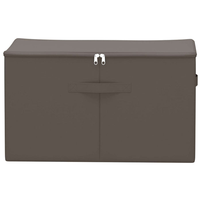 Cutie de depozitare 24 pcs Gri 55 x 35 x 32 cm WALTI