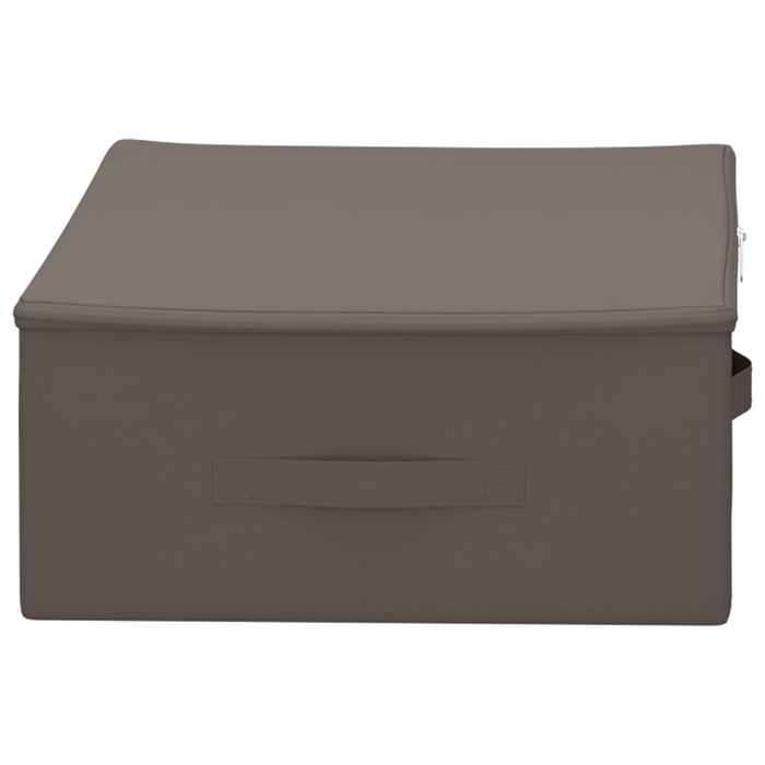Cutie de depozitare 24 pcs Gri 70 x 40 x 18 cm WALTI