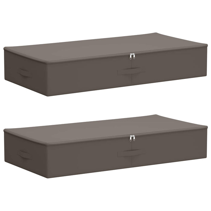 Cutie de depozitare 2 pcs Gri 100 x 50 x 18 cm WALTI