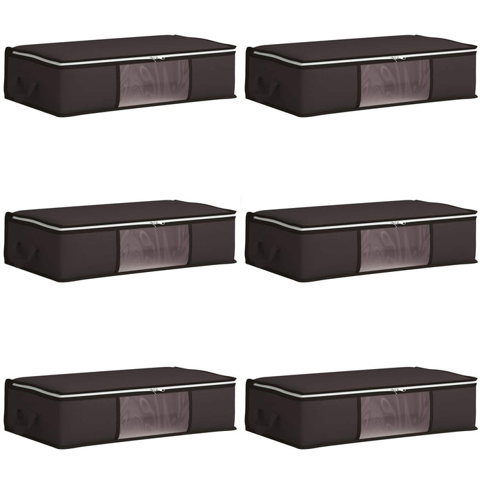Cutie de depozitare cu fereastră laterală transparentă 6 pcs WALTI