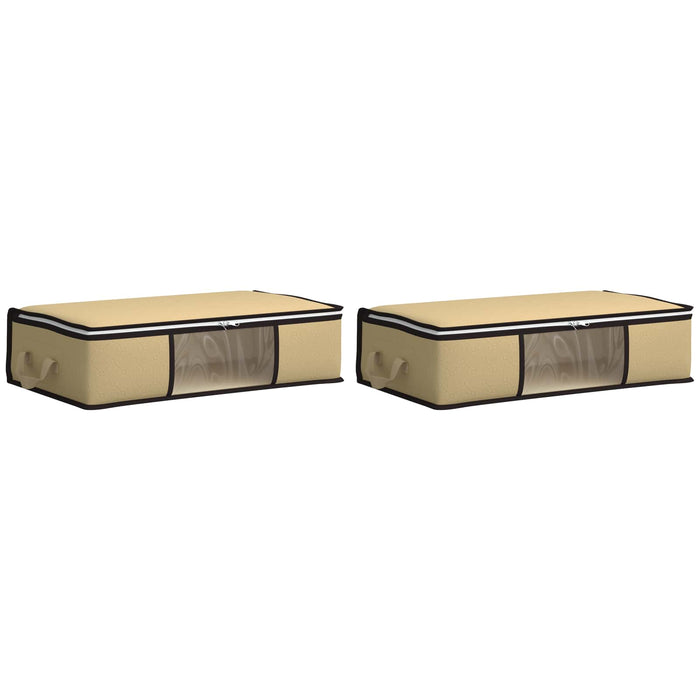 Cutie de depozitare cu fereastră laterală transparentă 2 pcs WALTI