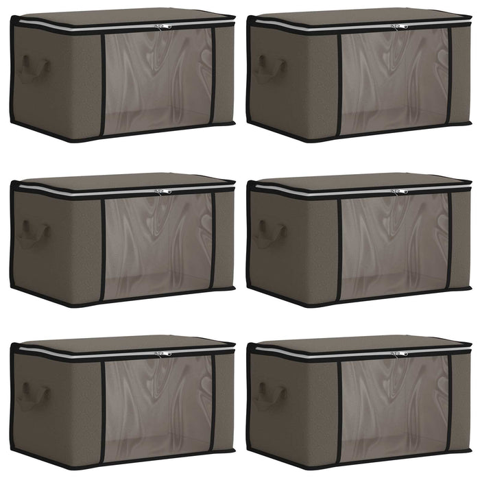 Cutie de depozitare cu fereastră laterală transparentă 6 pcs WALTI