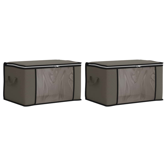 Cutie de depozitare cu fereastră laterală transparentă 2 pcs WALTI