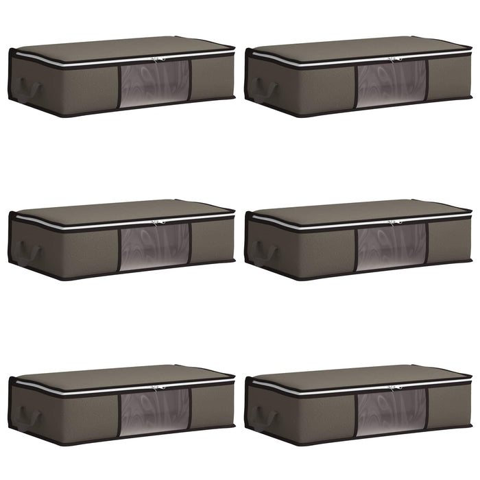 Cutie de depozitare cu fereastră laterală transparentă 6 pcs WALTI