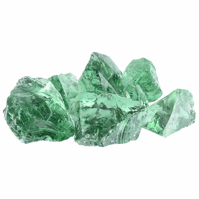 Pietre de Grădină Verde deschis 12 cm Sticlă - WALTI WALTI