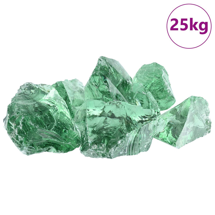 Pietre de Grădină Verde deschis 12 cm Sticlă - WALTI WALTI