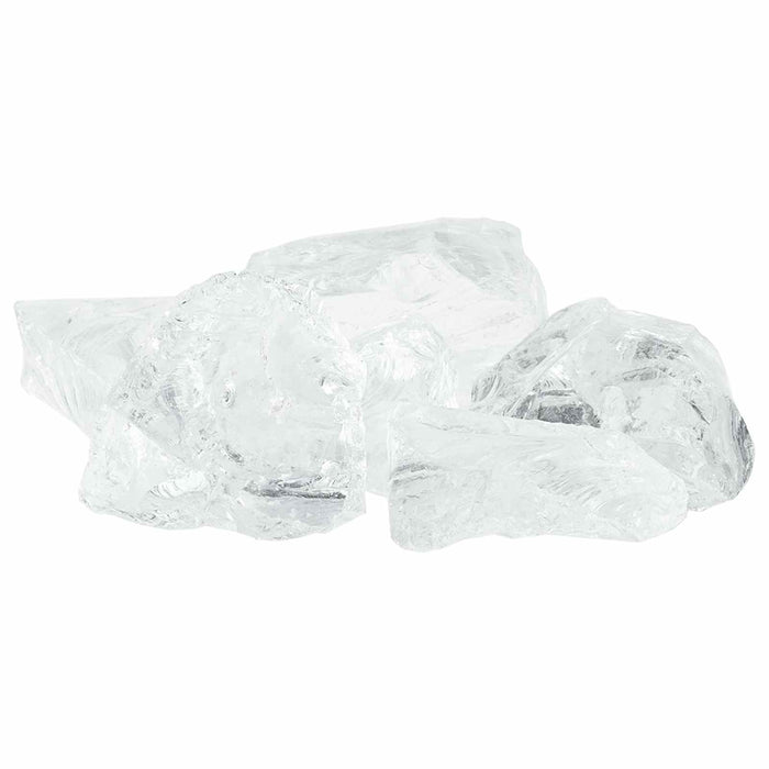Pietre de Grădină Alb 12 cm Sticlă - WALTI WALTI