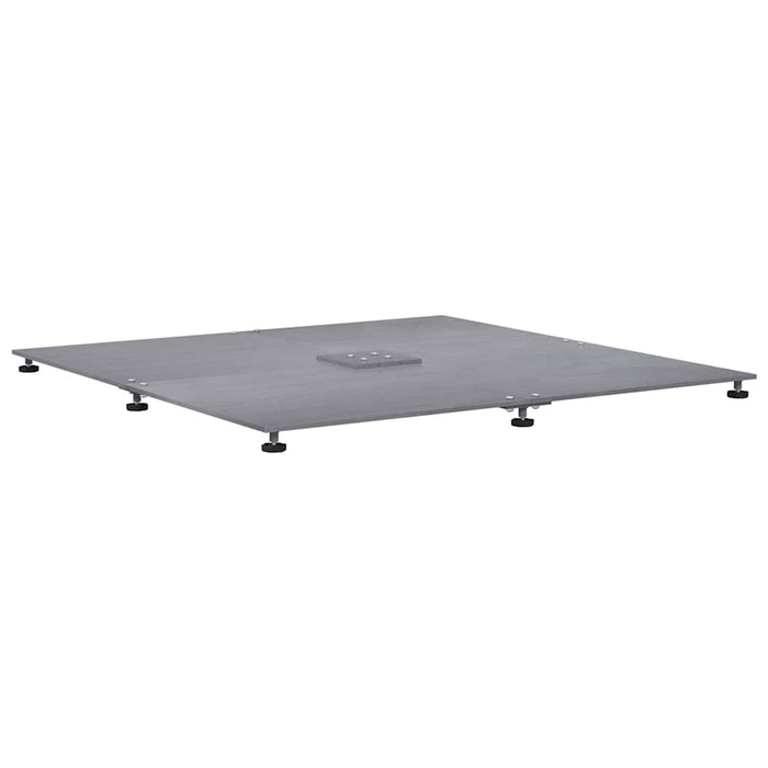 Bază pentru umbrelă Aspect lemn gri închis 100 x 100 x 4 cm - WALTI WALTI