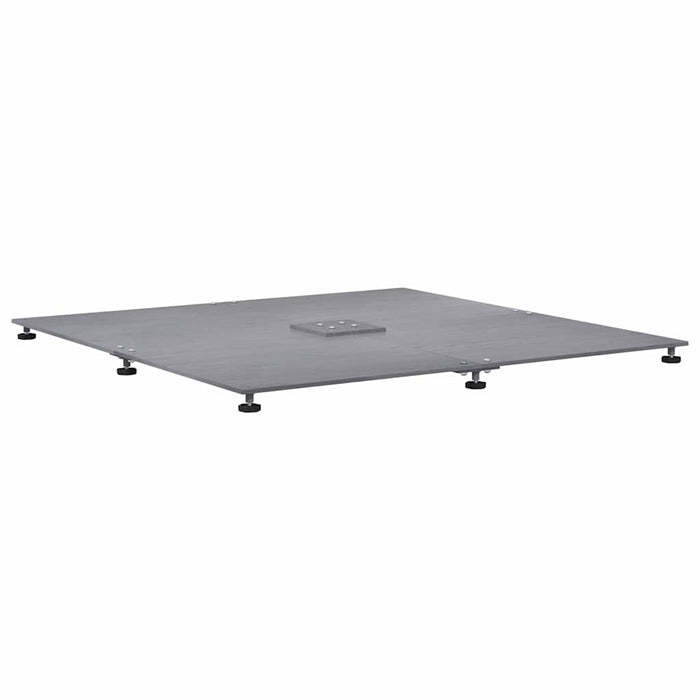 Bază pentru umbrelă Aspect lemn gri închis 100 x 100 x 4 cm - WALTI WALTI