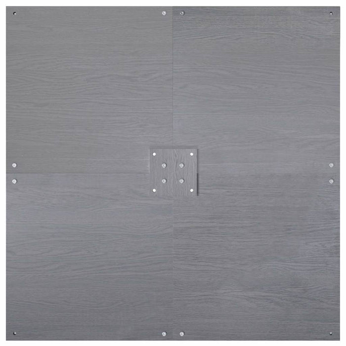 Bază pentru umbrelă Aspect lemn gri închis 100 x 100 x 4 cm - WALTI WALTI