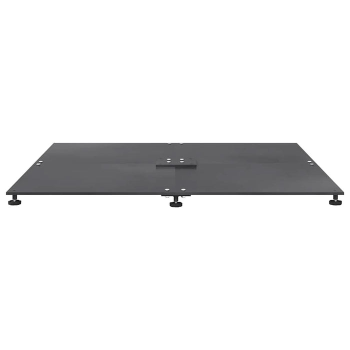 Bază pentru umbrelă Gri închis 100 x 100 x 4 cm Oțel - WALTI WALTI