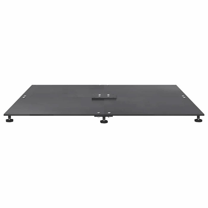 Bază pentru umbrelă Gri închis 100 x 100 x 4 cm Oțel - WALTI WALTI