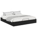 Cadru de pat otoman Stejar Negru 193 x 120 x 25 cm PAL - WALTI WALTI